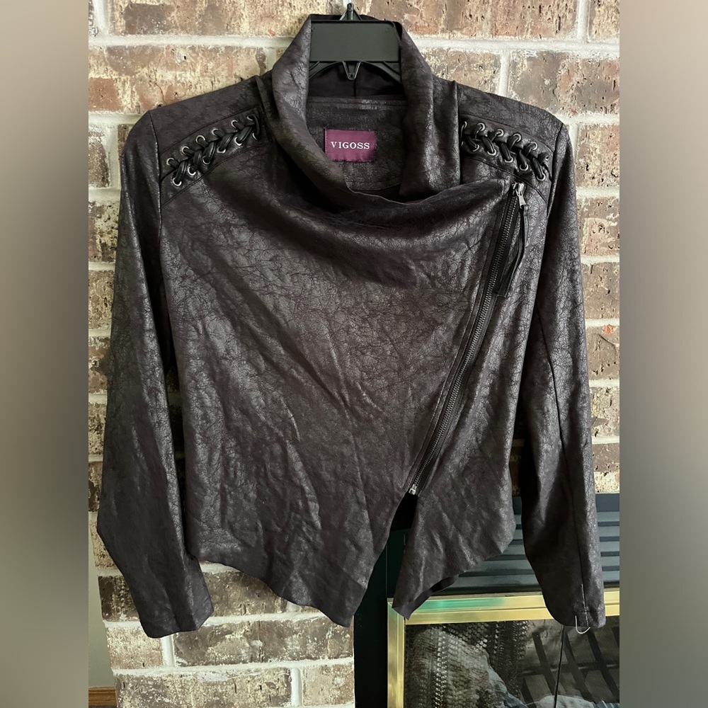 Vigoss Faux Leather Jacket